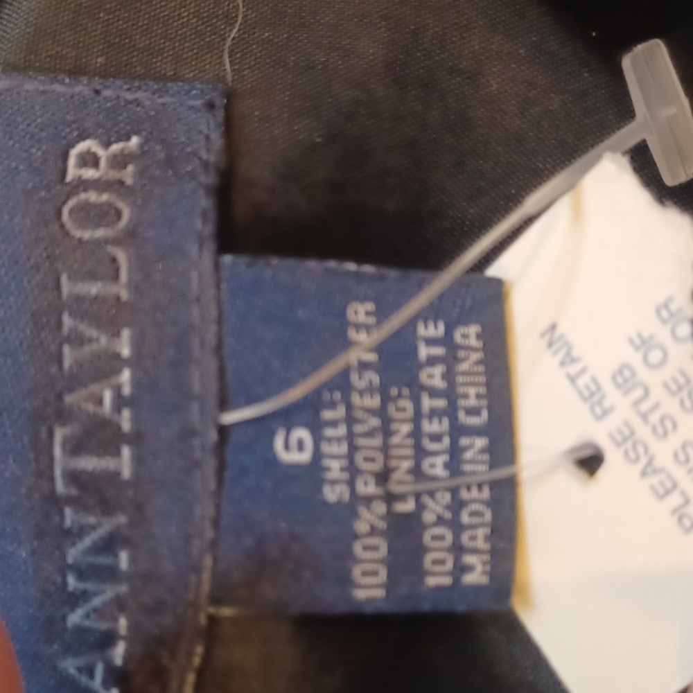 New Ann Taylor Black Sleeveless Blouse - Picture 9 of 9